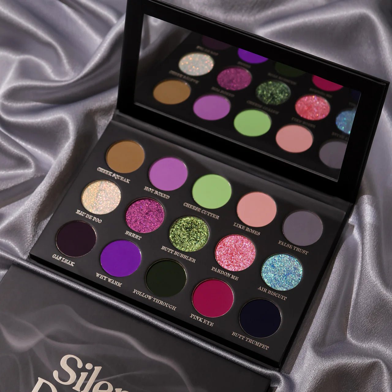Silent but Deadly Eyeshadow Palette I Glaminatrix Cosmetics