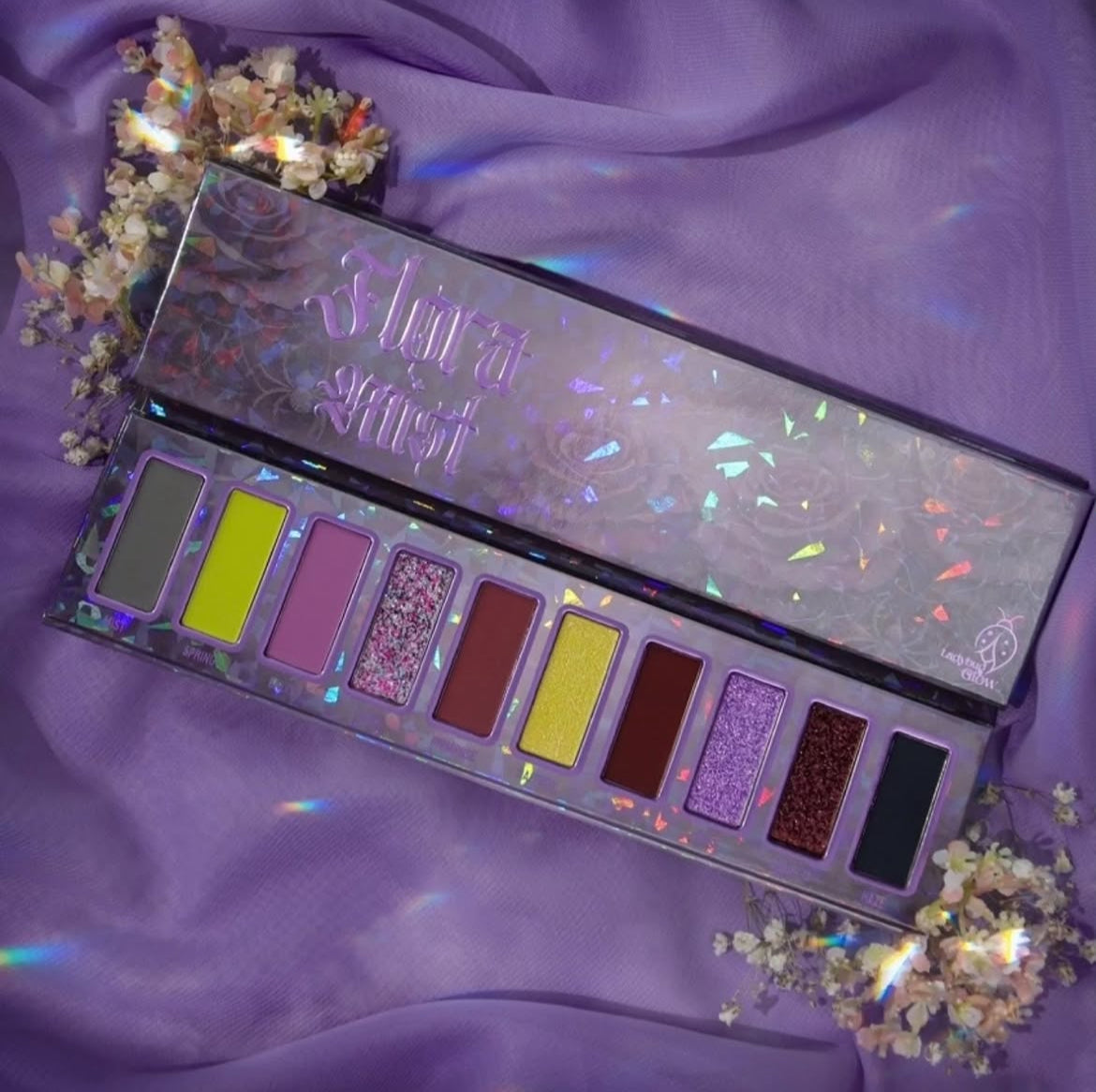 Ladybug Glow "Flora Mist" Eyeshadow Palette