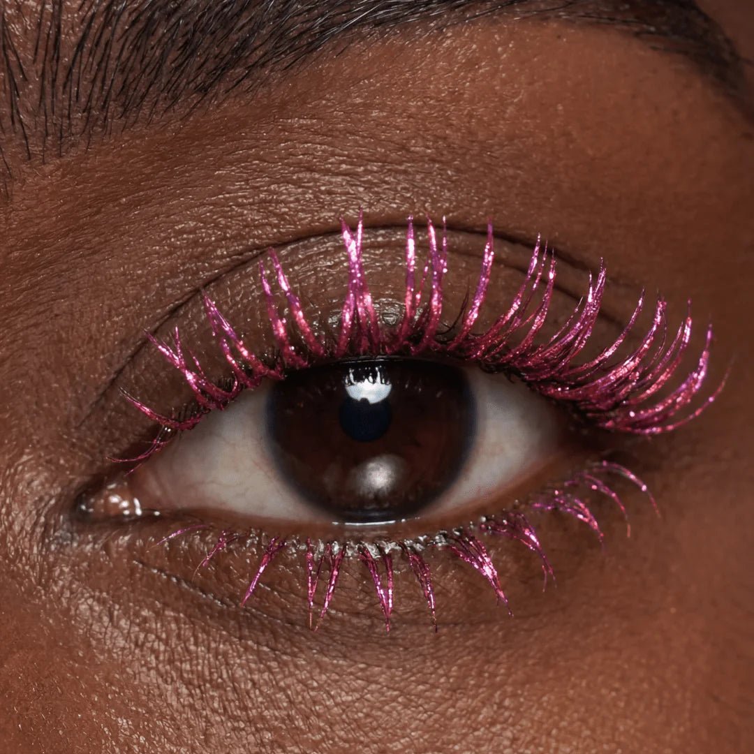 Mascara Topper - Magenta Florals