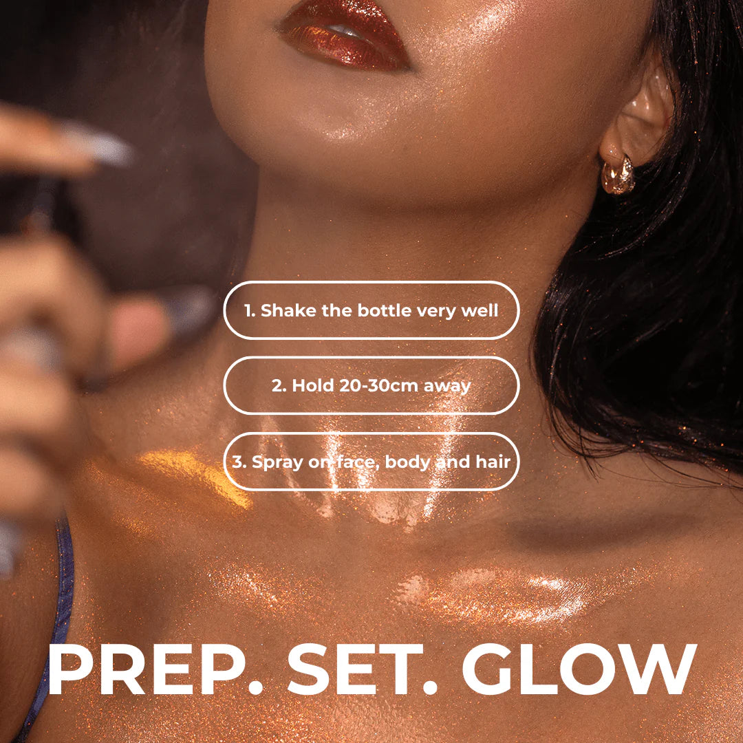 Multichrome Setting Spray - Magenta Florals