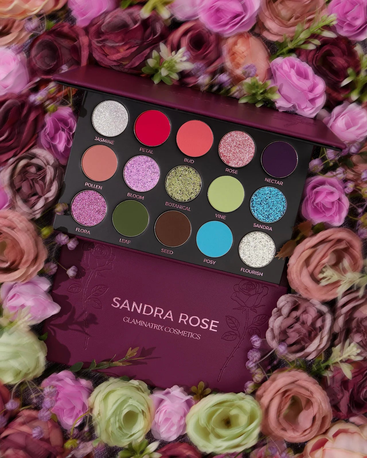 "Sandra Rose" Eyeshadow Palette