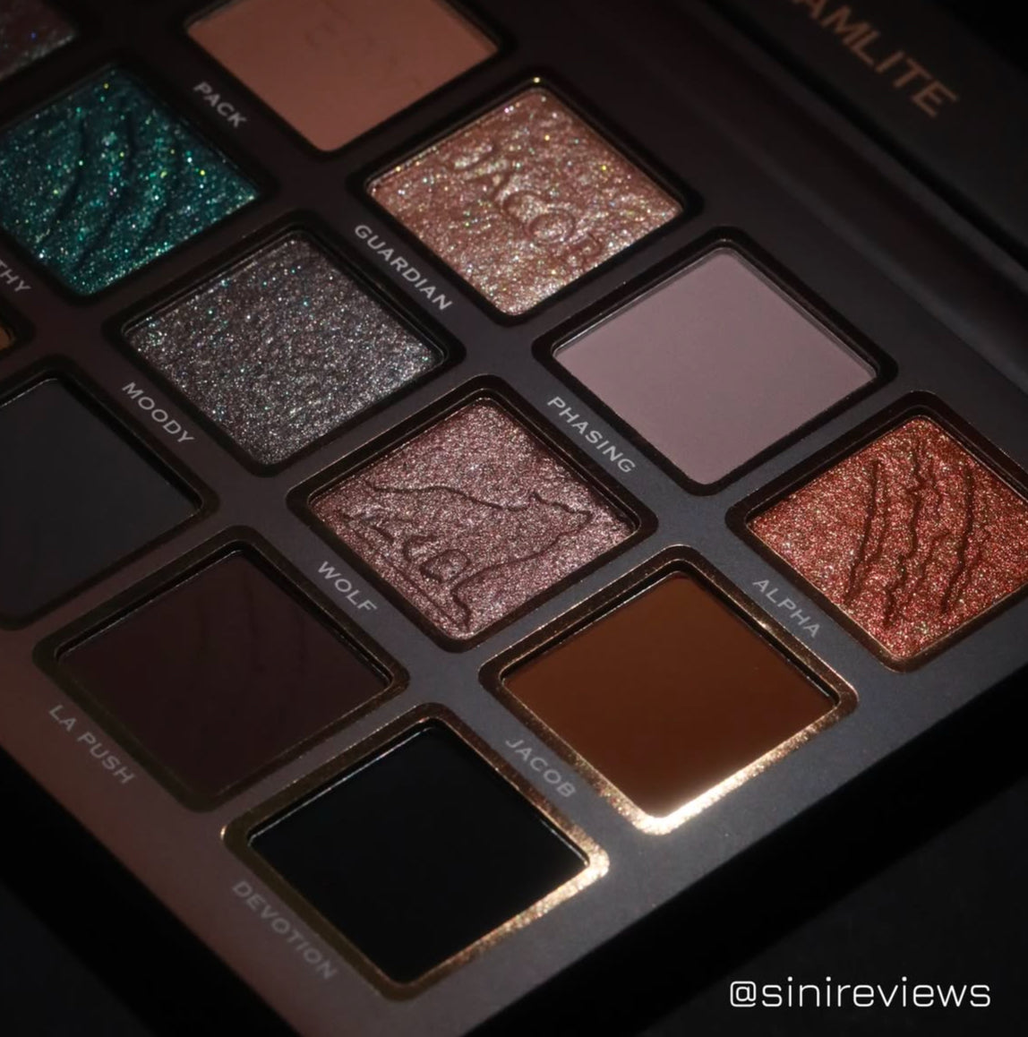 Twilight X Glamlite Team Jacob Palette