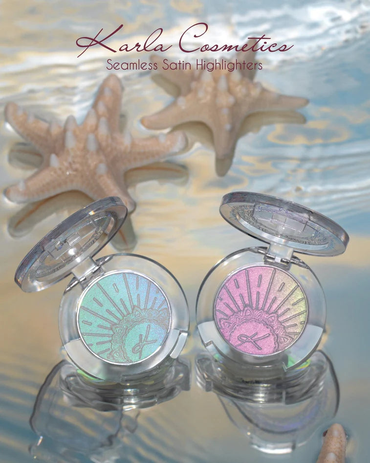 SATIN HIGHLIGHTERS - COASTAL GLAZE