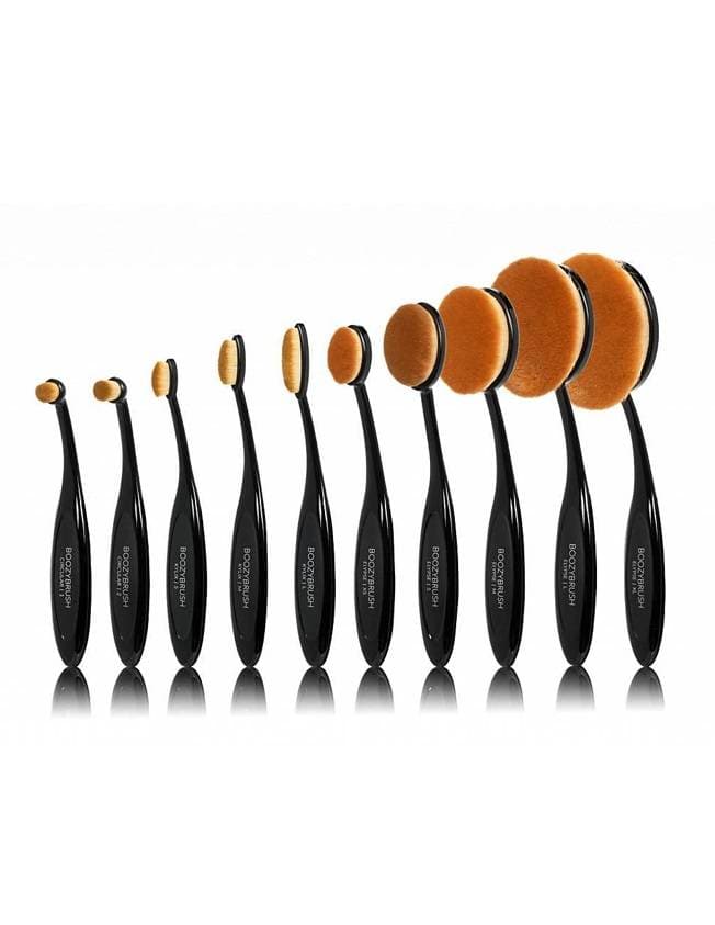 Boozy Cosmetics 10er Black Oval Brush Set