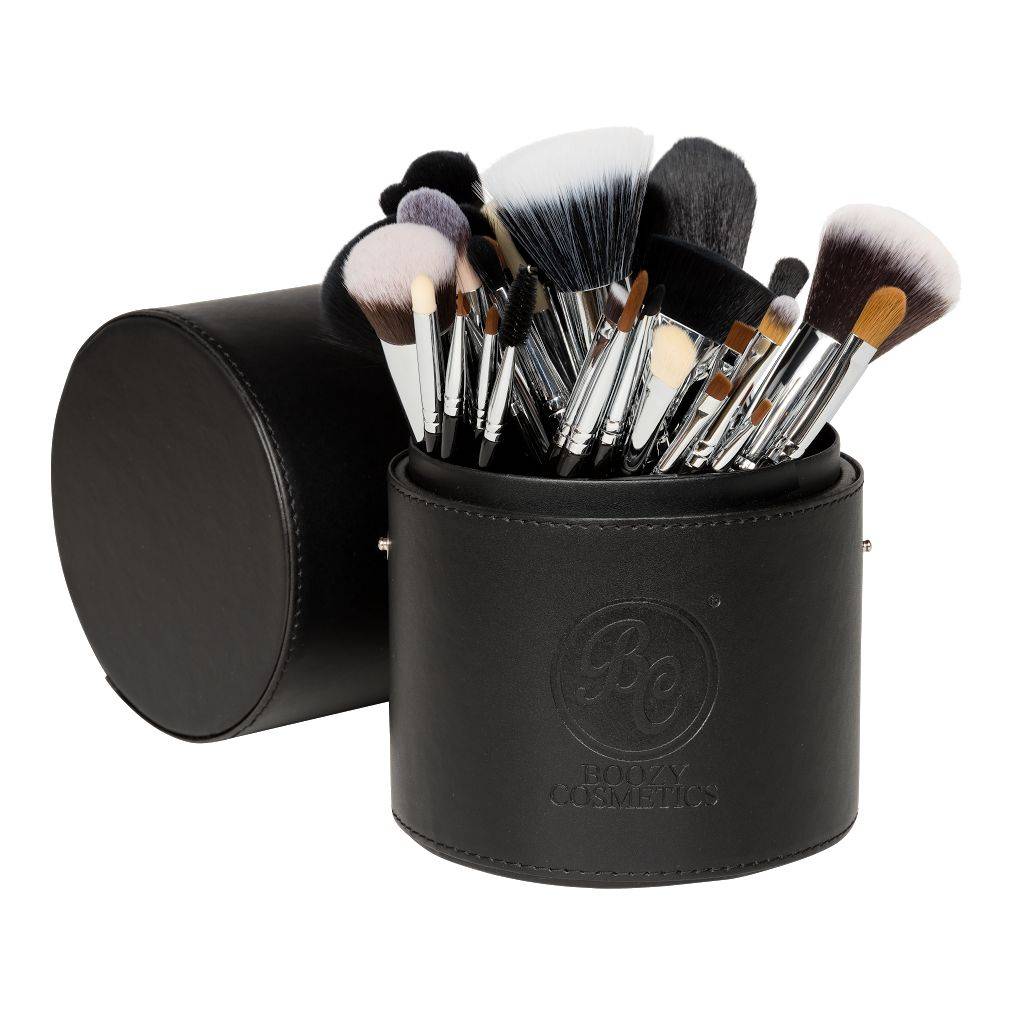 Boozy Cosmetics Large Brush Cup Holder Black