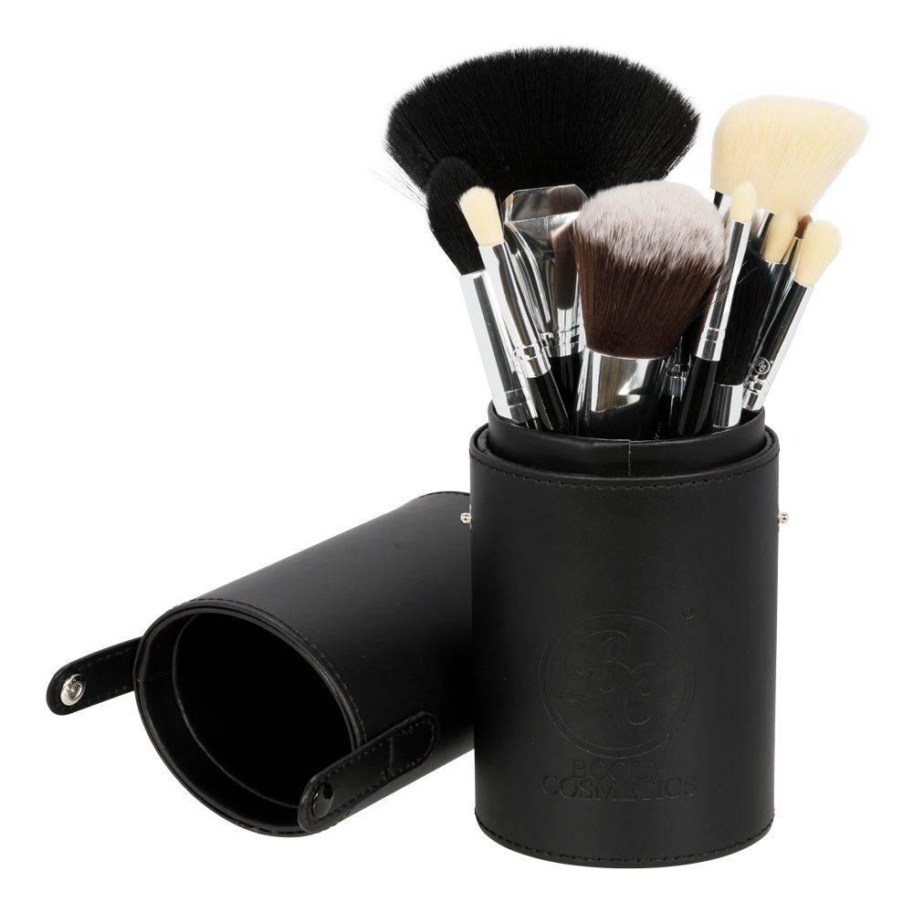 Boozy Cosmetics Oval Brush Cup Holder Black