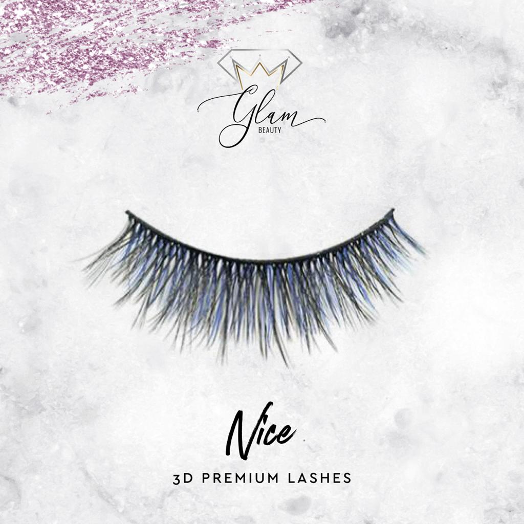 Glam Lashes Premium Silk - Nice