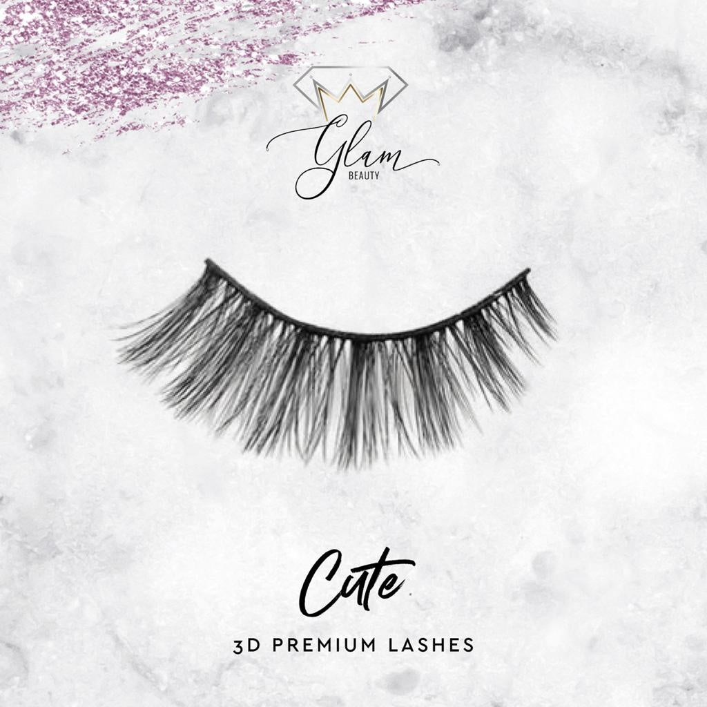 Glam Lashes Premium Silk - Cute