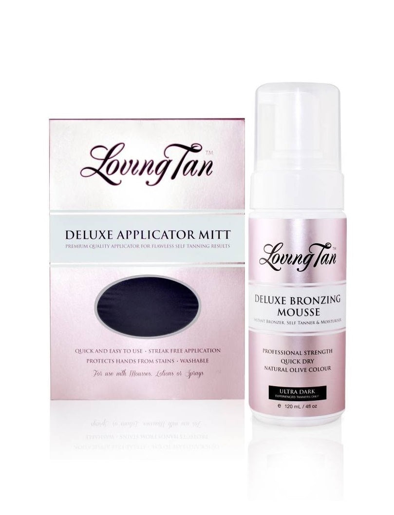 Deluxe Bronzing Mousse - ultra Dark Combo Set