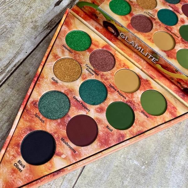 Glamlite Pizza Slice Palette - Veggie Lovers