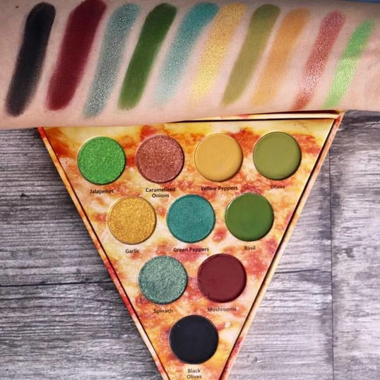 Glamlite Pizza Slice Palette - Veggie Lovers