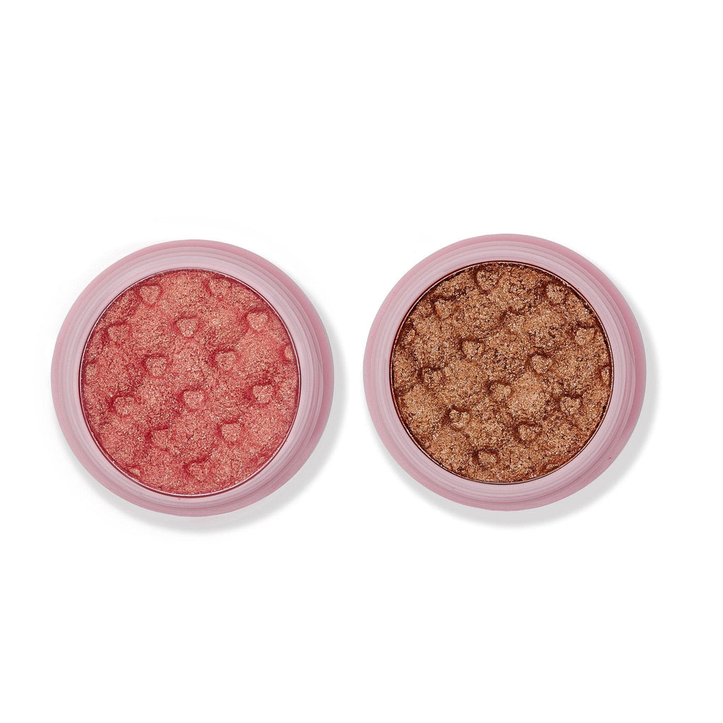 Glimmer Shadow Duo Set - Cotton Candy & Iced Latte