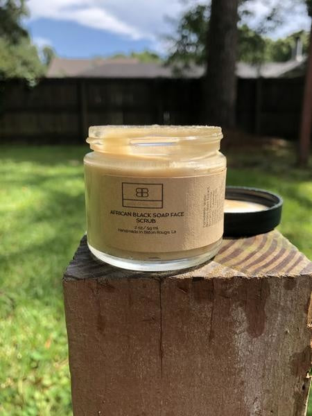 African Black Soap Face Scrub