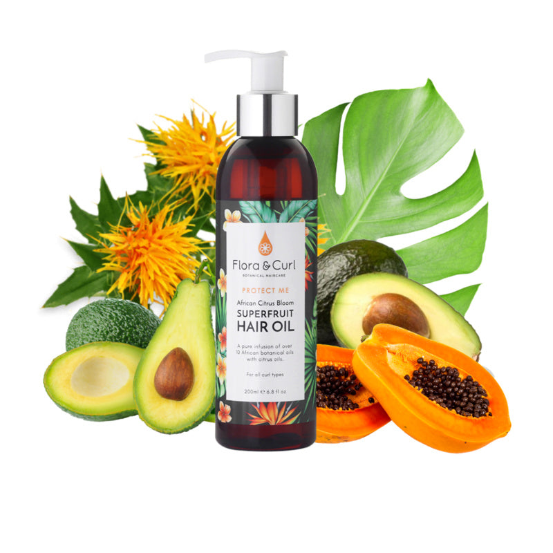 Flora & Curl - African Citrus Superfruit Hair Oil