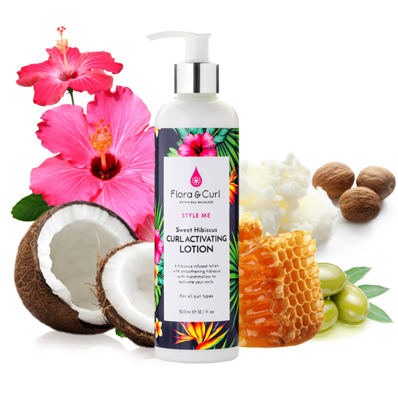 Flora & Curl - Sweet Hibiscus Curl Activating Lotion