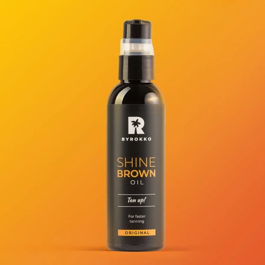 Shine Brown Premium Tanning Oil