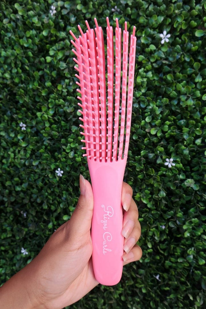 Pink Detangling Flexi Brush