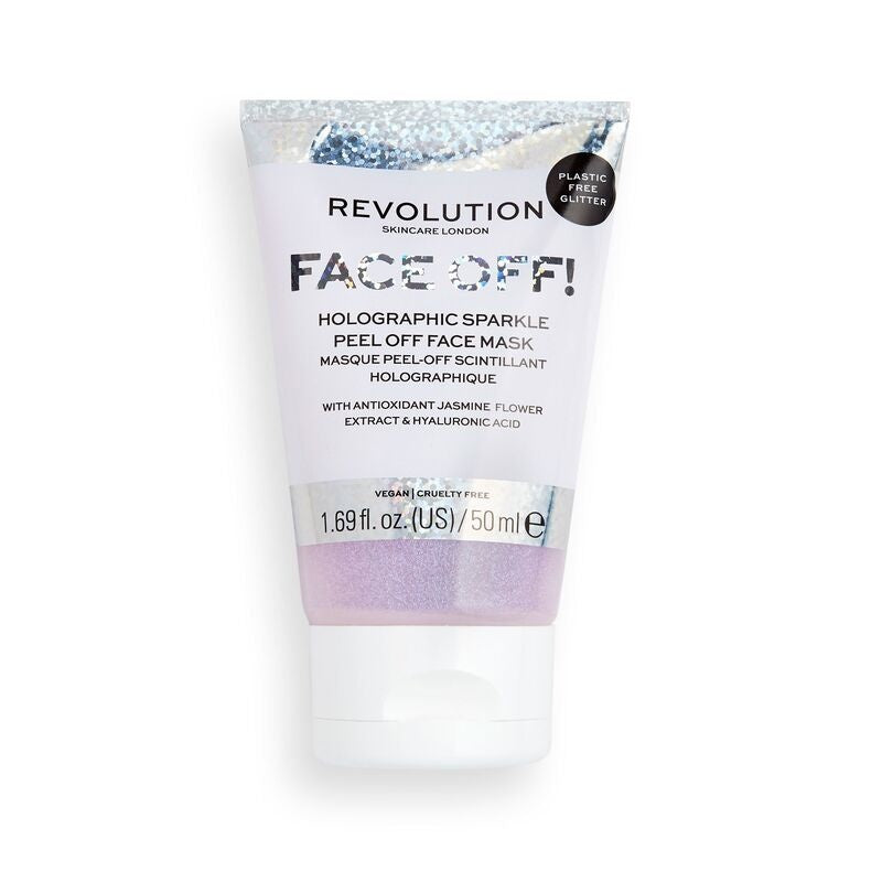 Holographic Glitter Face Off Mask