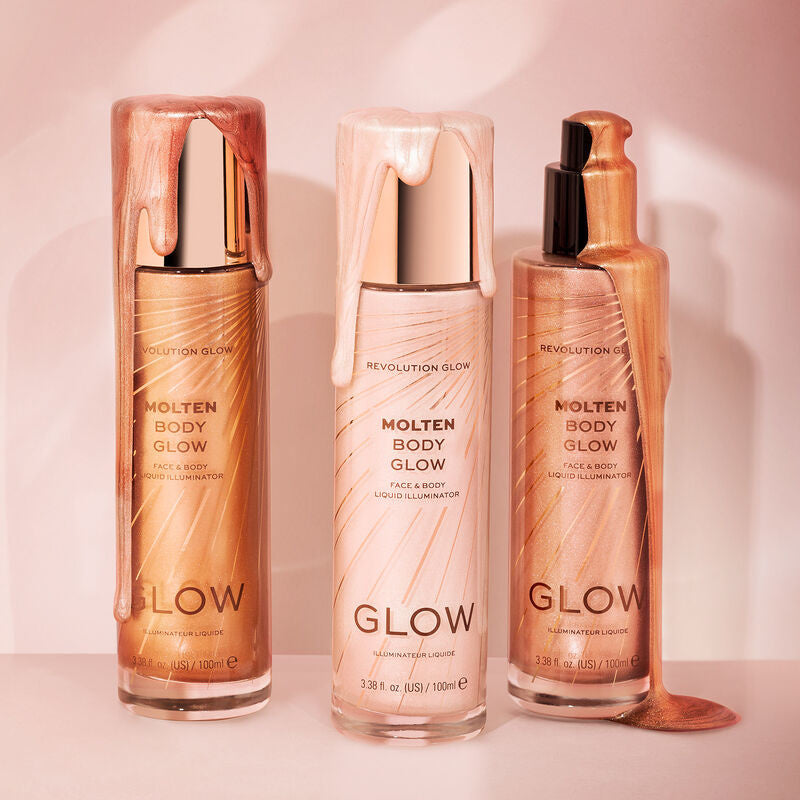 Glow Molten Body Bronze Liquid Illuminator