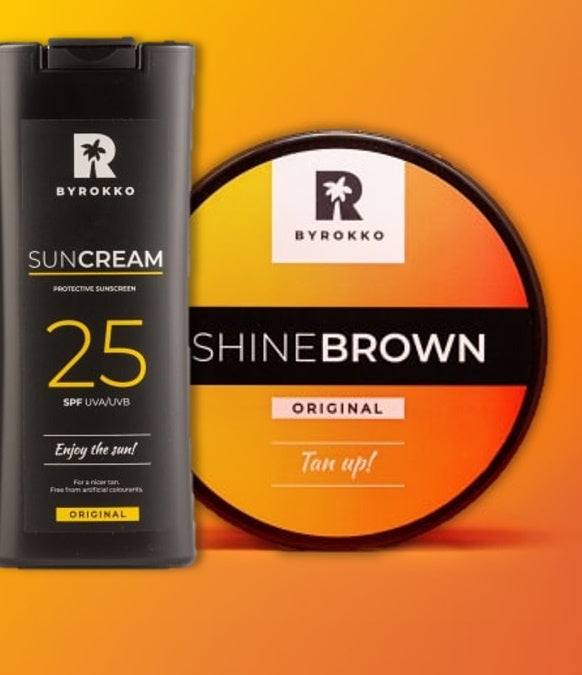 Shine Brown & SPF 25 Combo