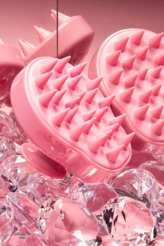 Pink Scalp Massage Brush