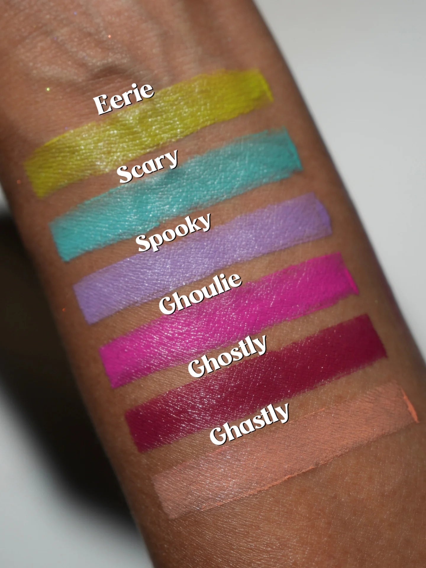 "Creepy Creams" Face Palette