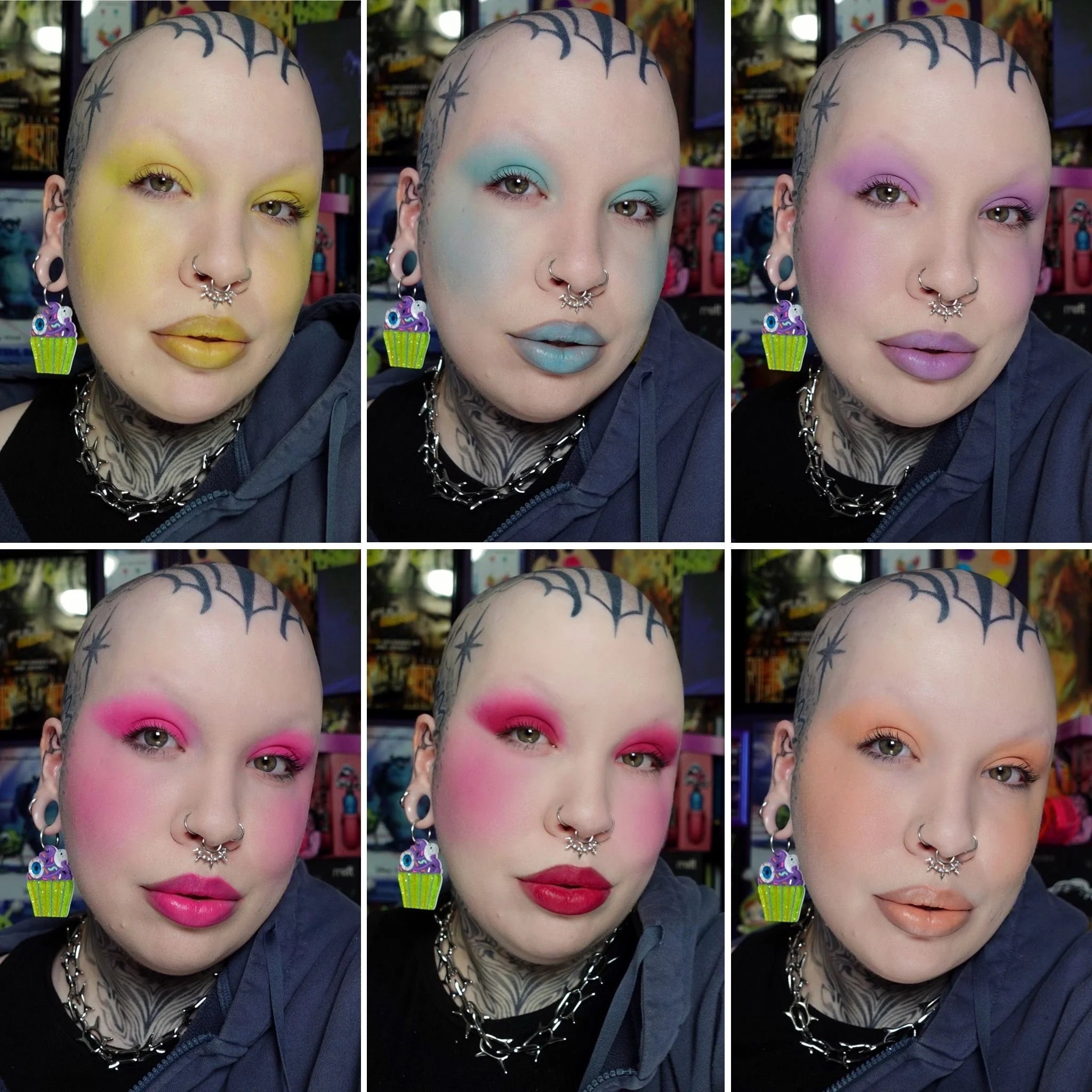 "Creepy Creams" Face Palette