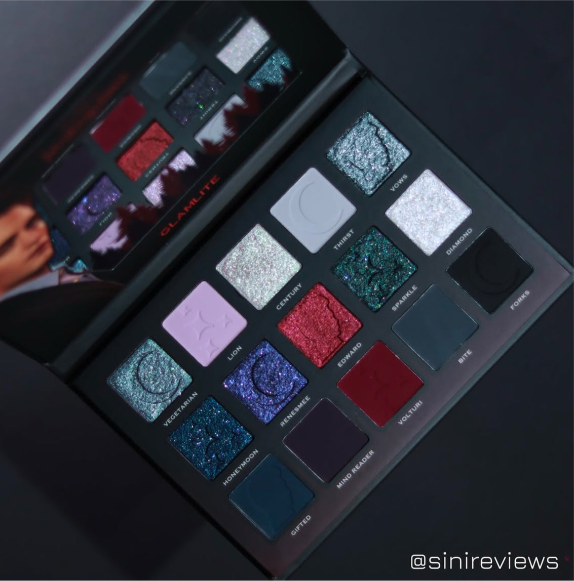 Twilight X Glamlite Team Edward Palette
