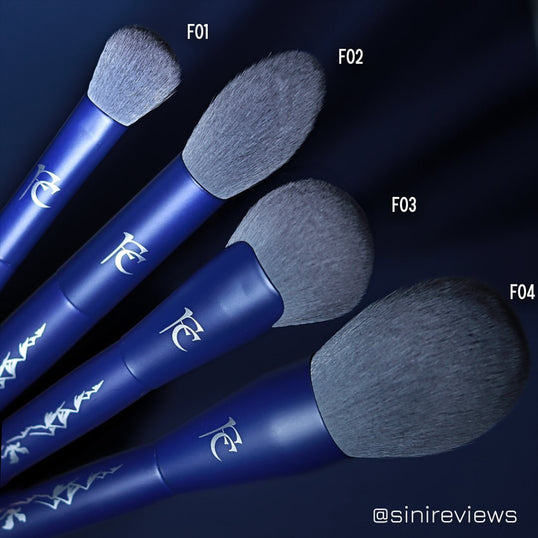 Ice Dragon Face Brushset