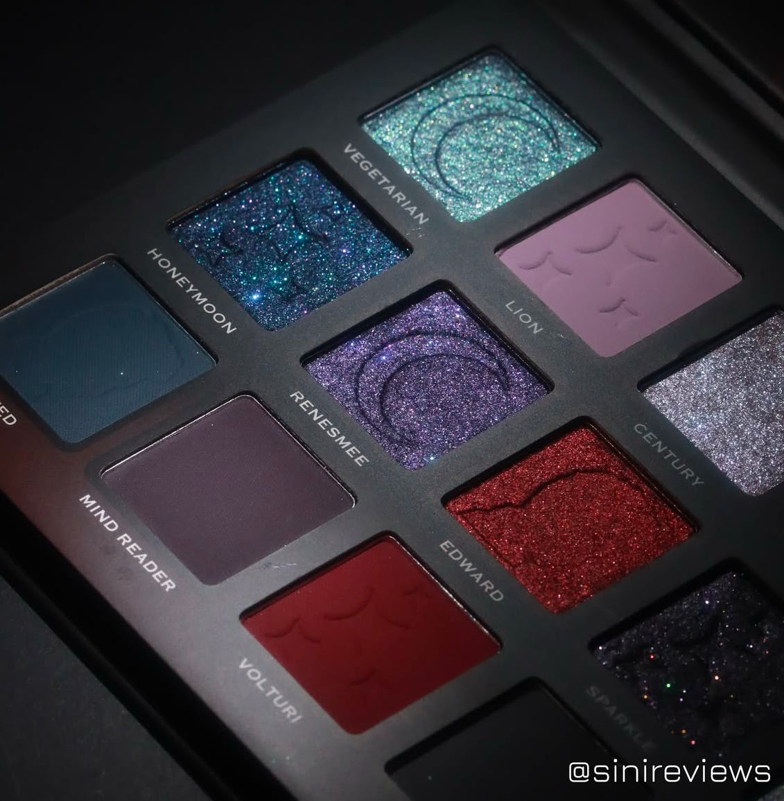 Twilight X Glamlite Team Edward Palette
