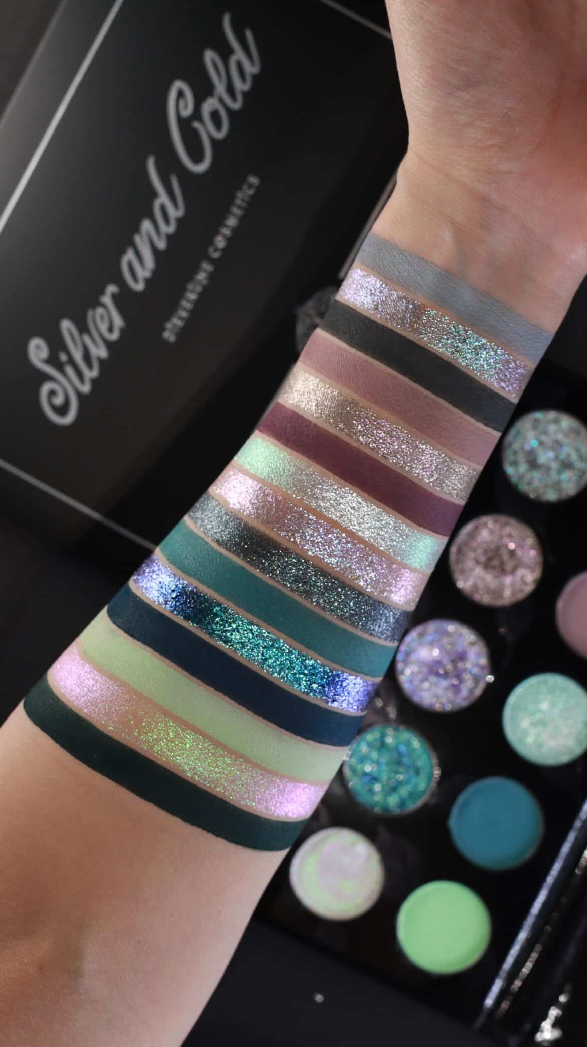 Silver & Cold Eyeshadow Palette