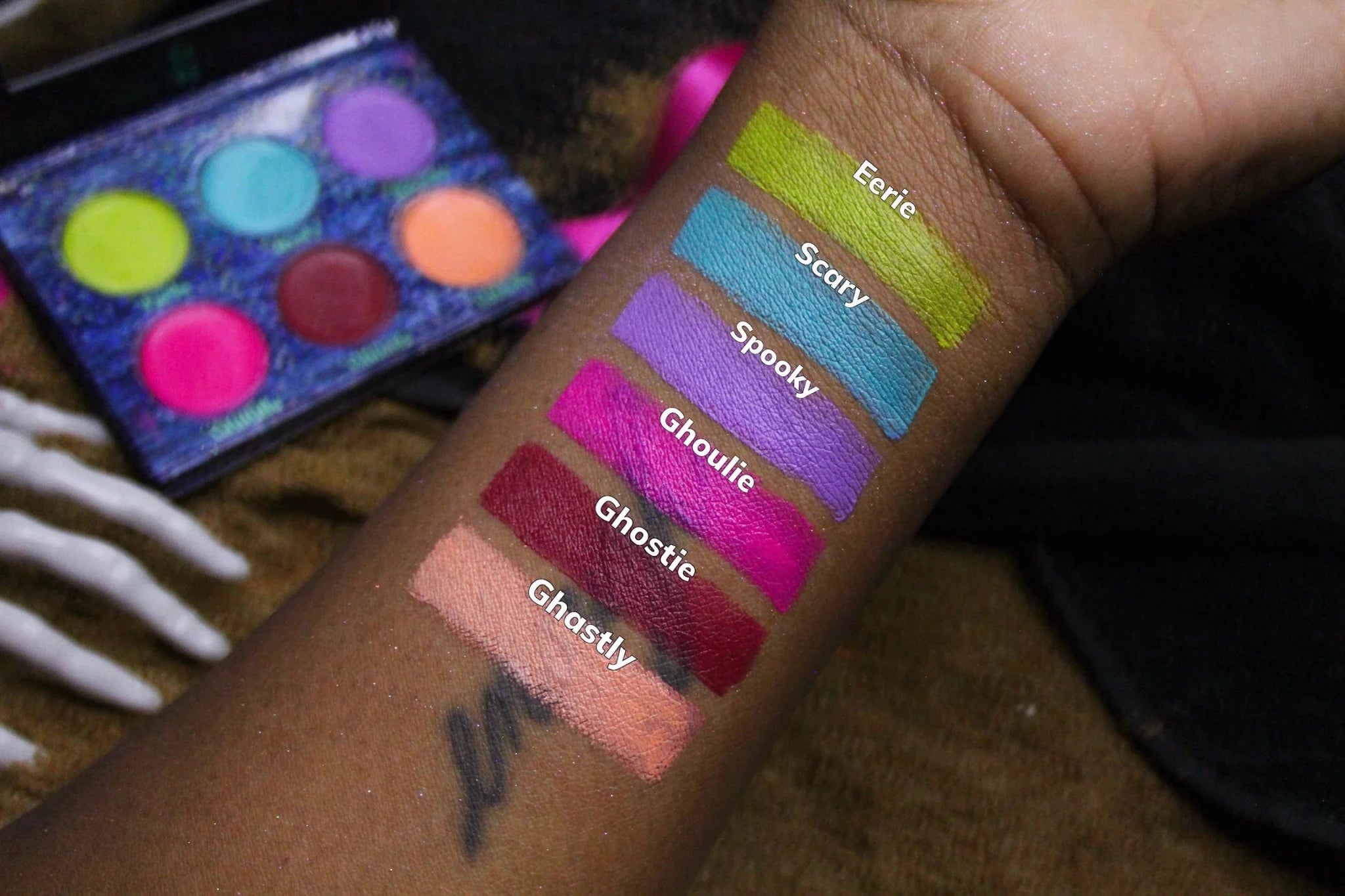 "Creepy Creams" Face Palette