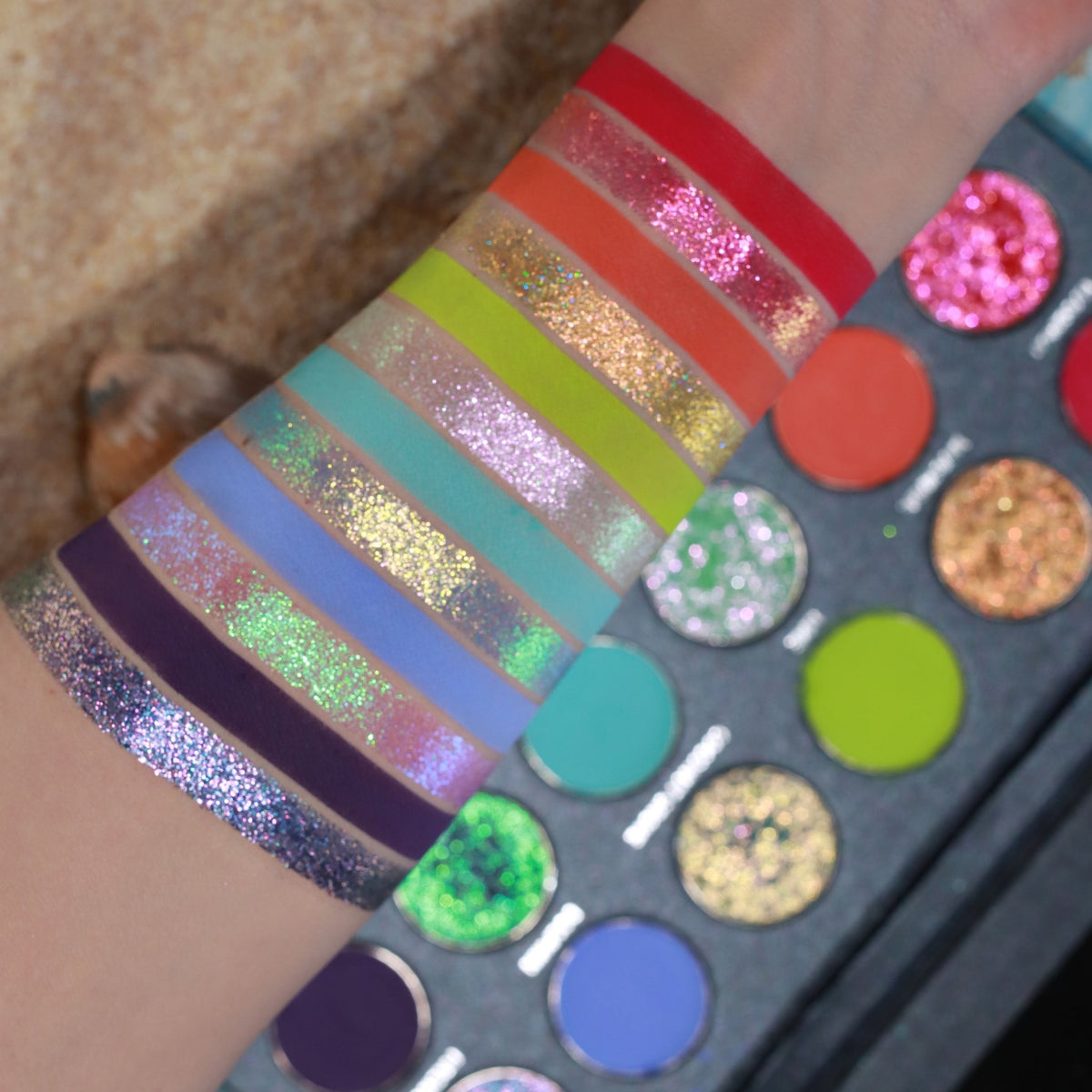 "Tropical Mirage" Eyeshadow Palette