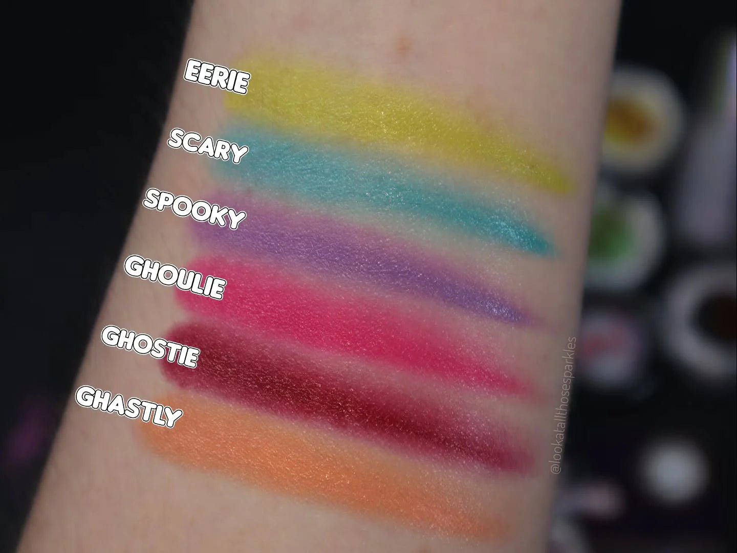 "Creepy Creams" Face Palette