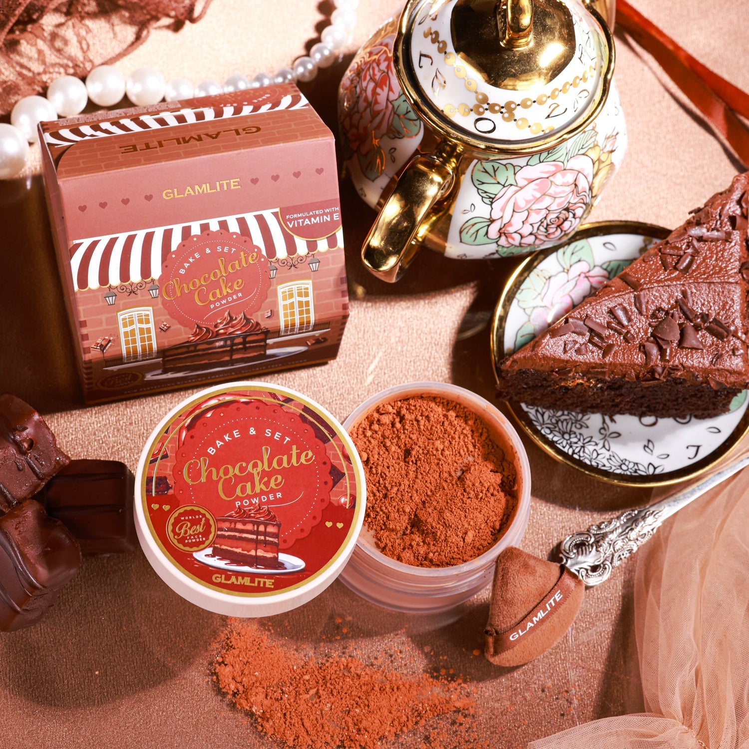 CHOCOLATE CAKE BAKE & SET POWDER