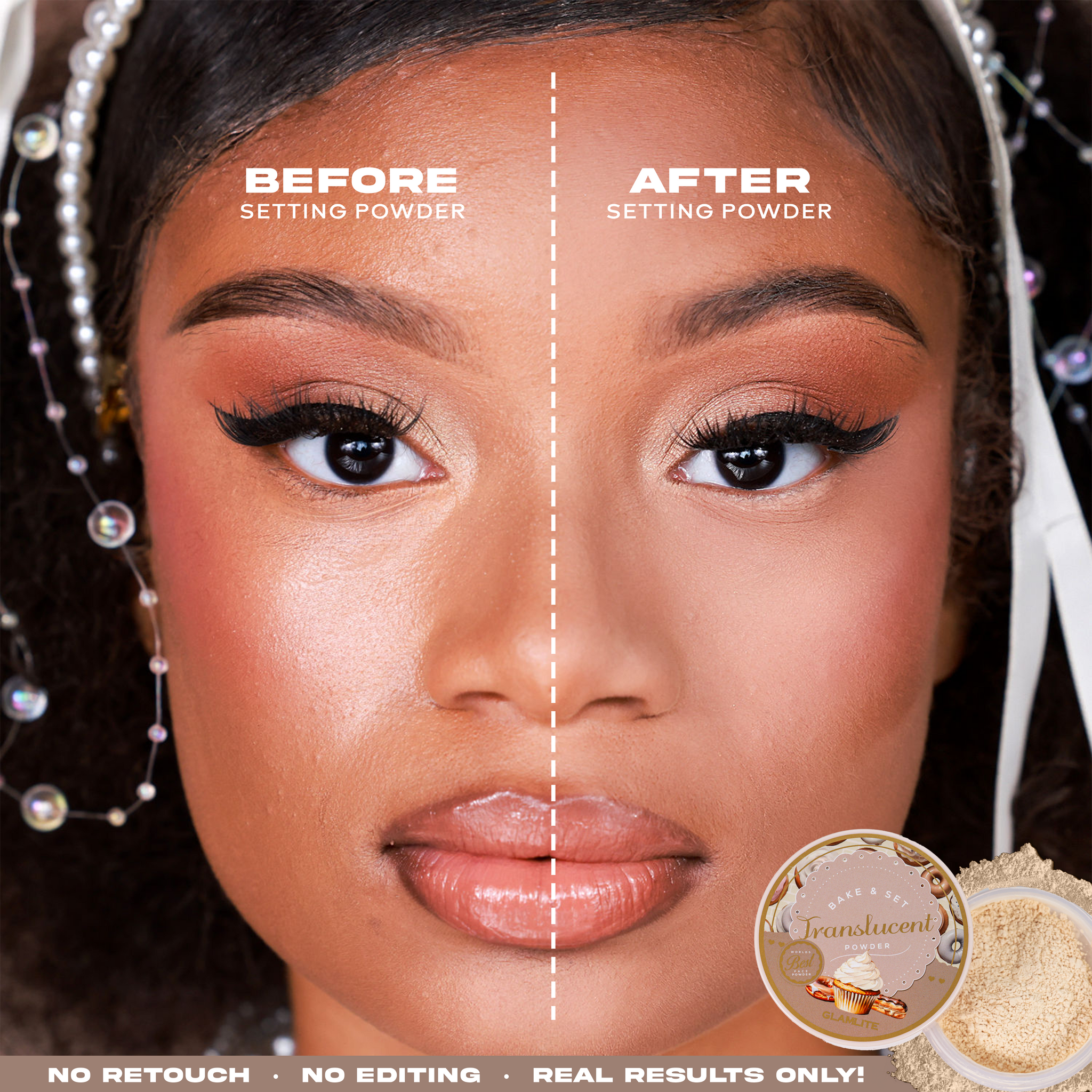 TRANSLUCENT BAKE & SET POWDER