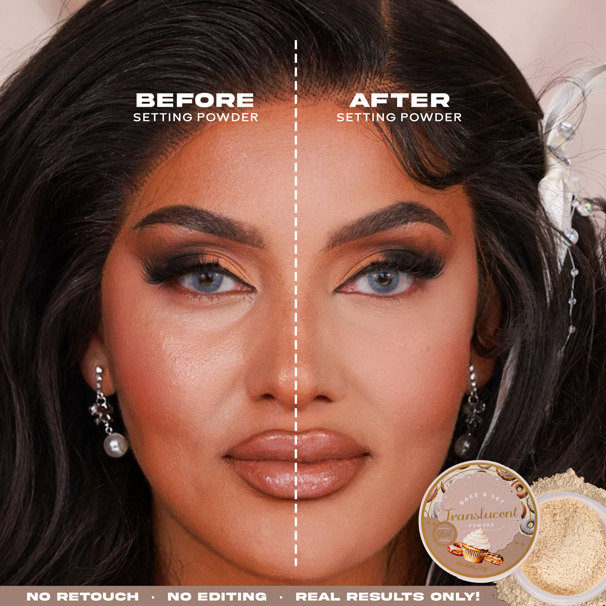 TRANSLUCENT BAKE & SET POWDER