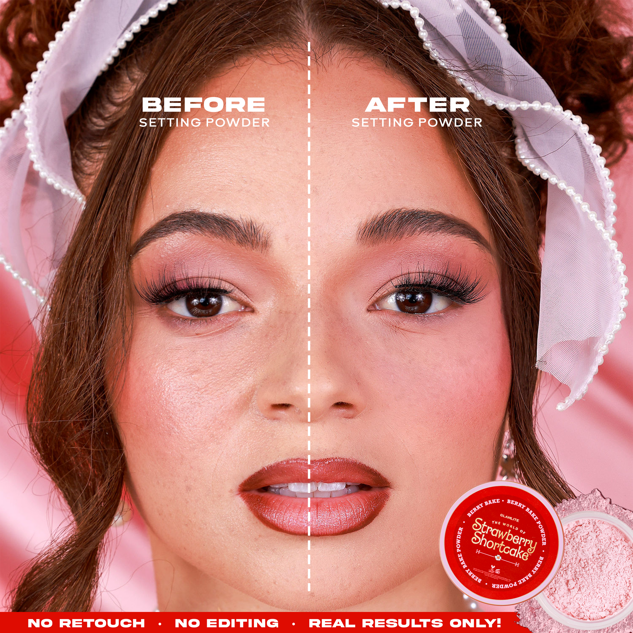 STRAWBERRY SHORTCAKE BAKE & SET POWDER