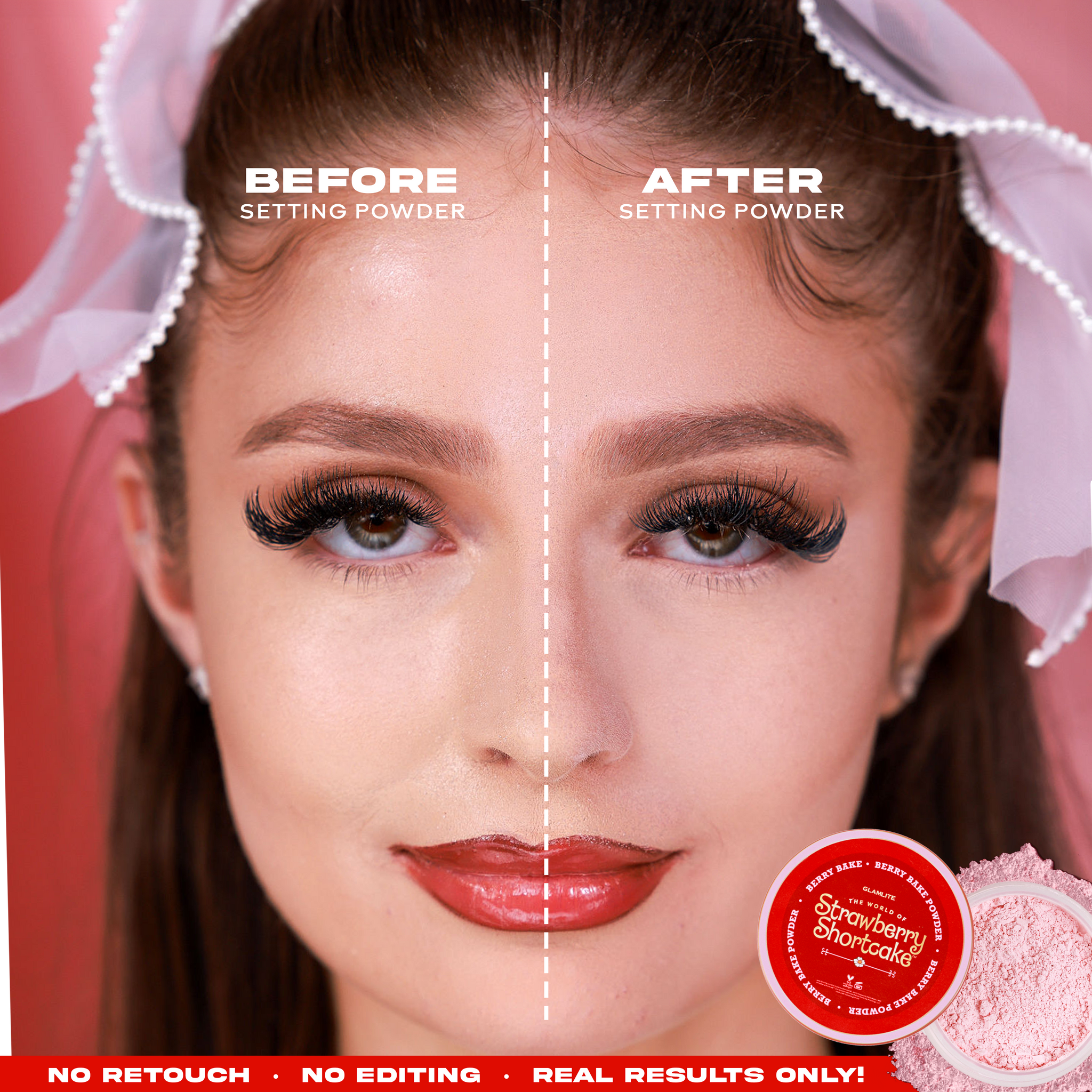 STRAWBERRY SHORTCAKE BAKE & SET POWDER