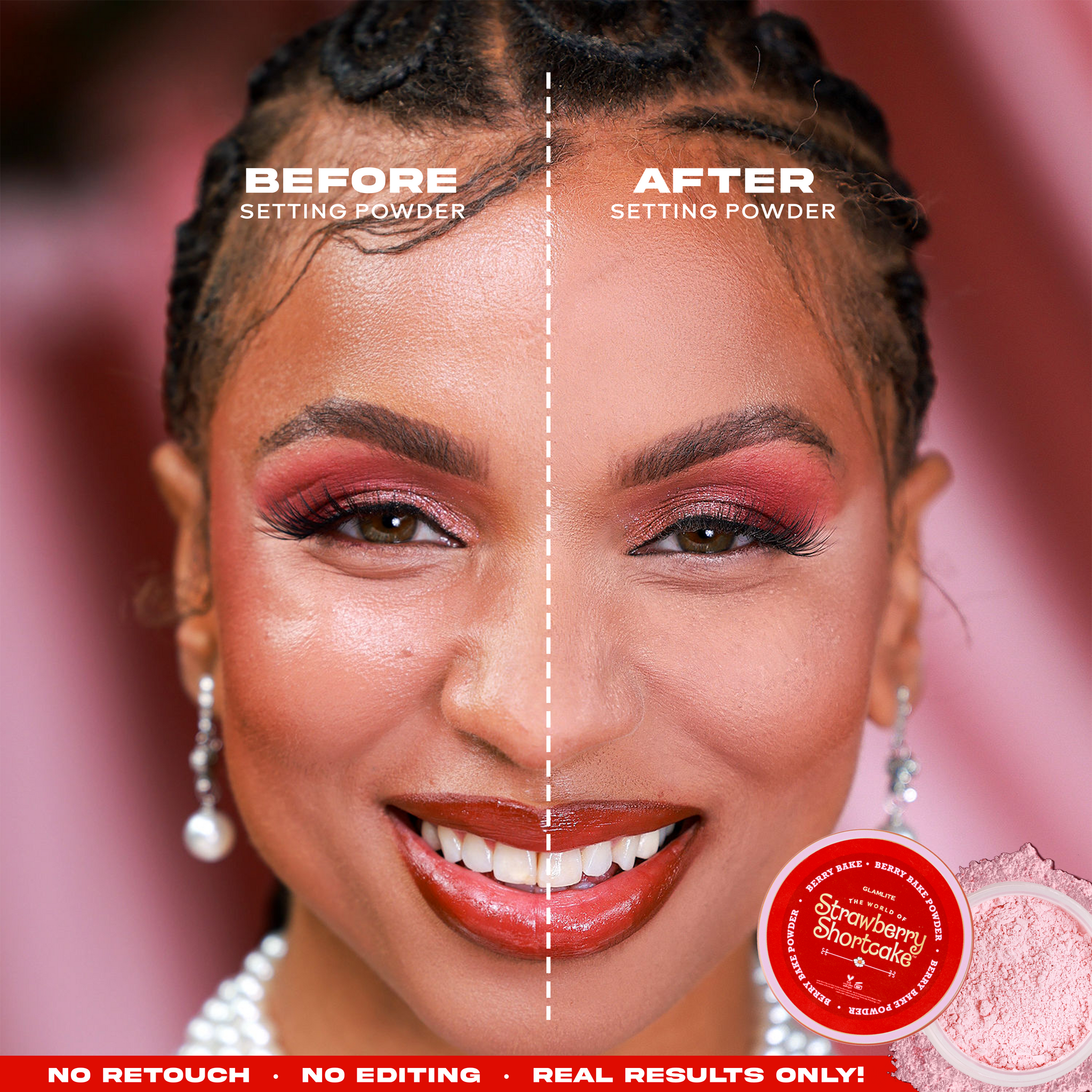 STRAWBERRY SHORTCAKE BAKE & SET POWDER