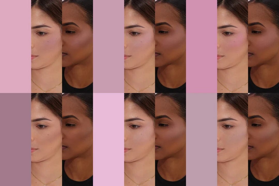 Muted Dahlia Blush Palette