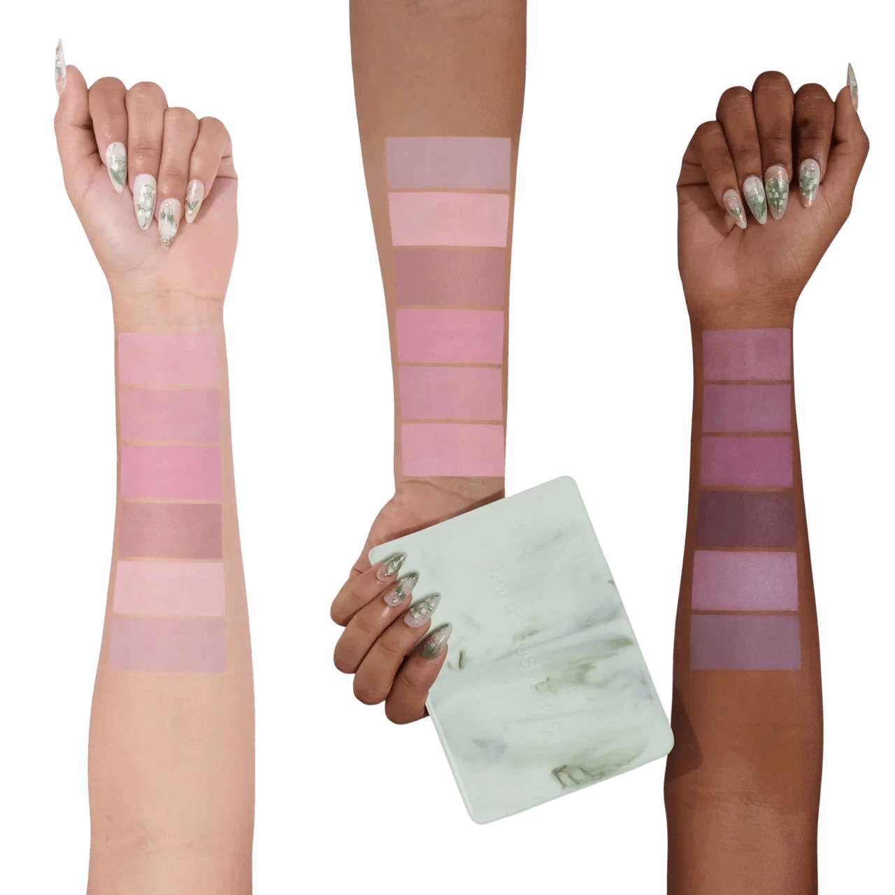 Muted Dahlia Blush Palette
