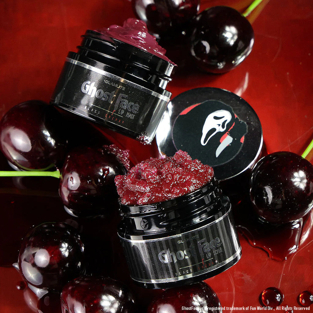 GHOST FACE™ BLACK CHERRY LIP CARE DUO *PRE ORDER SHIPPING IN AROUND 1-2 WEEKS*