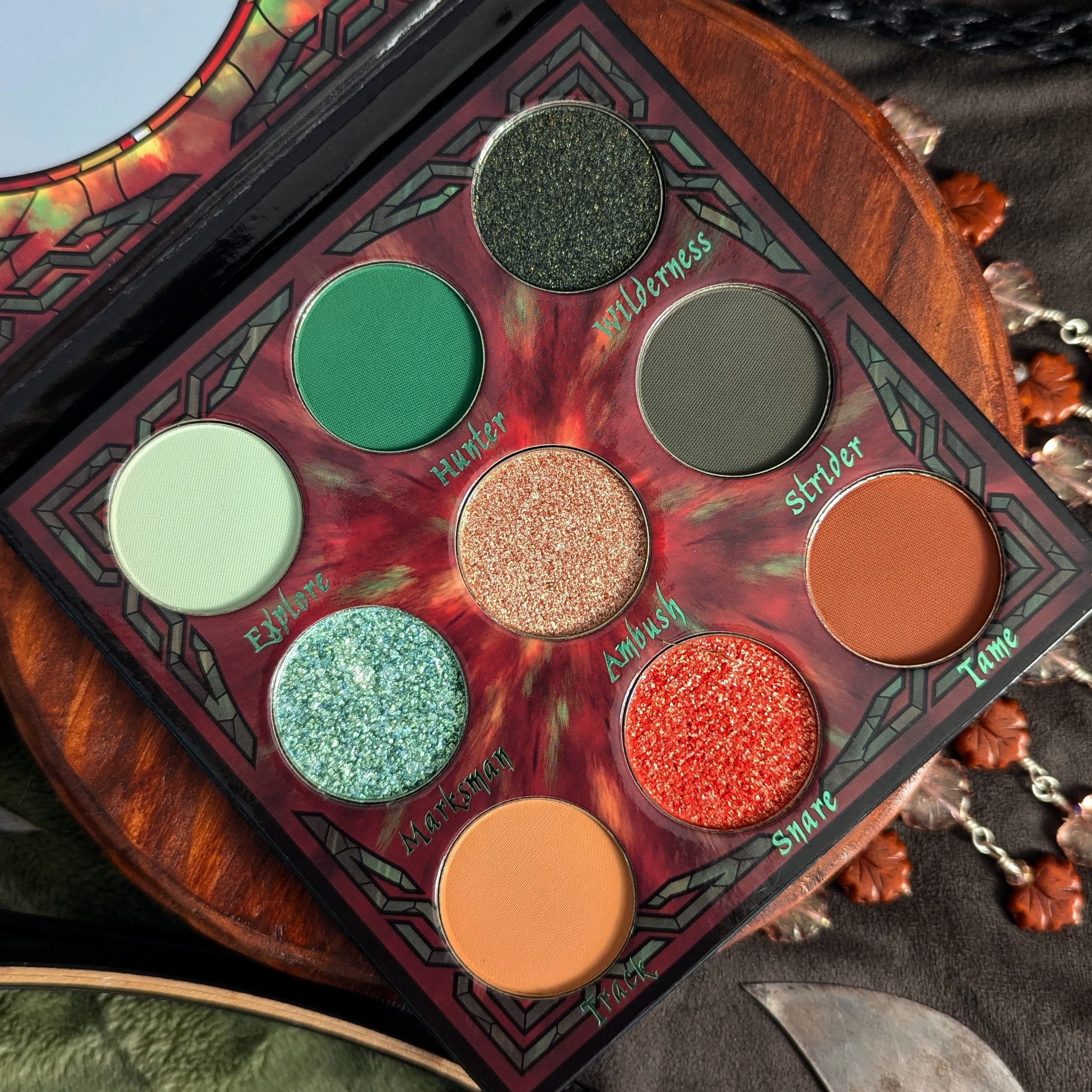 Palette d'ombres à paupières Ranger