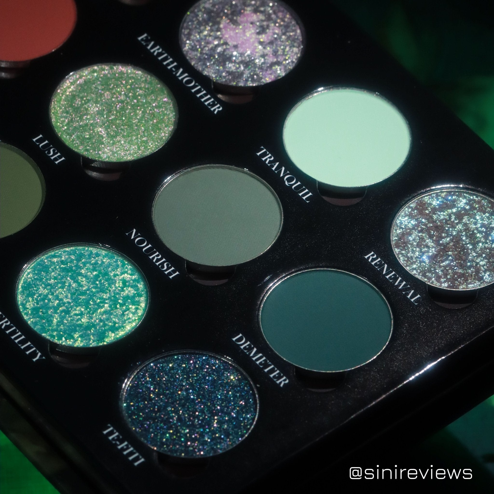 Green Goddess Eyeshadow Palette