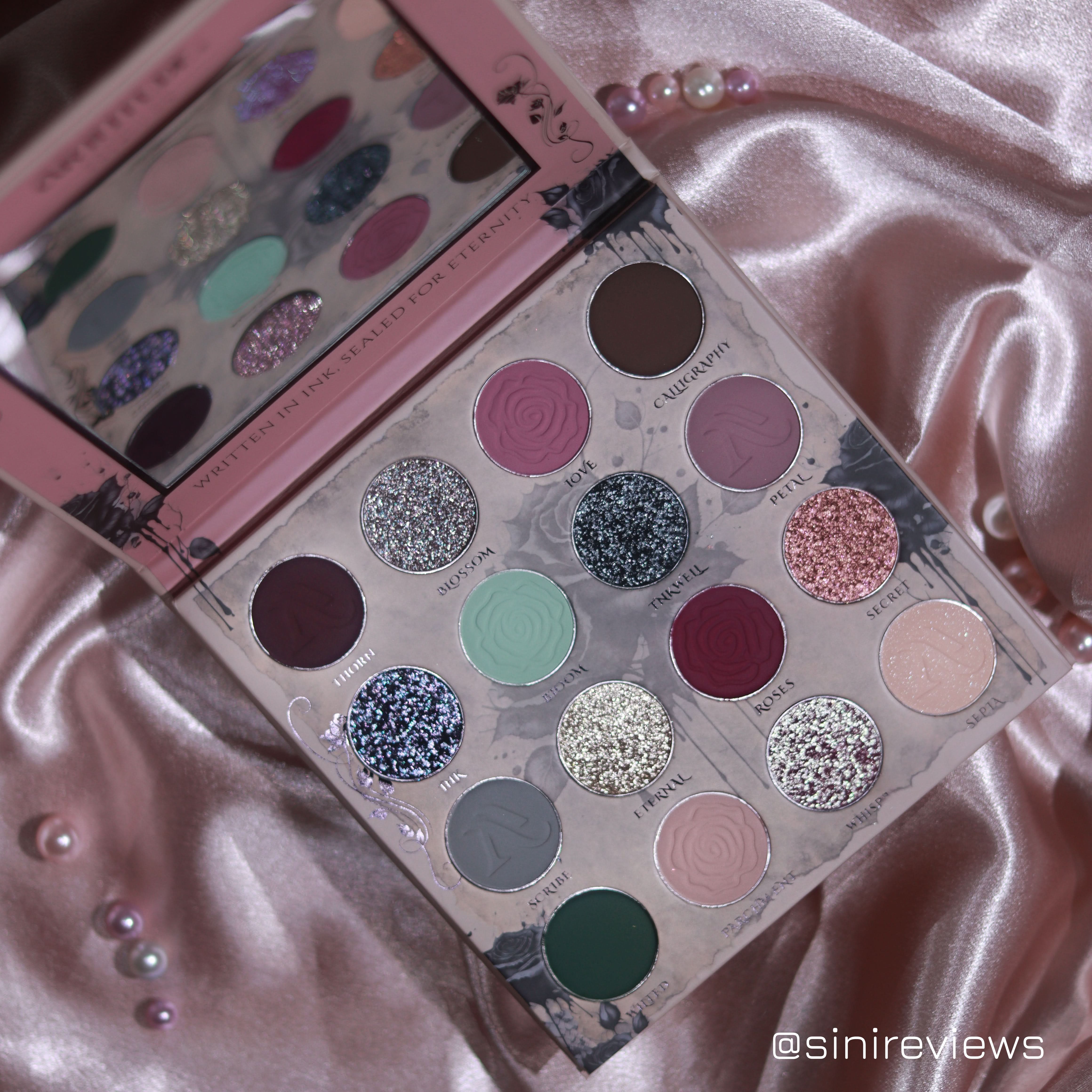 Ink & Roses Eyeshadow Palette