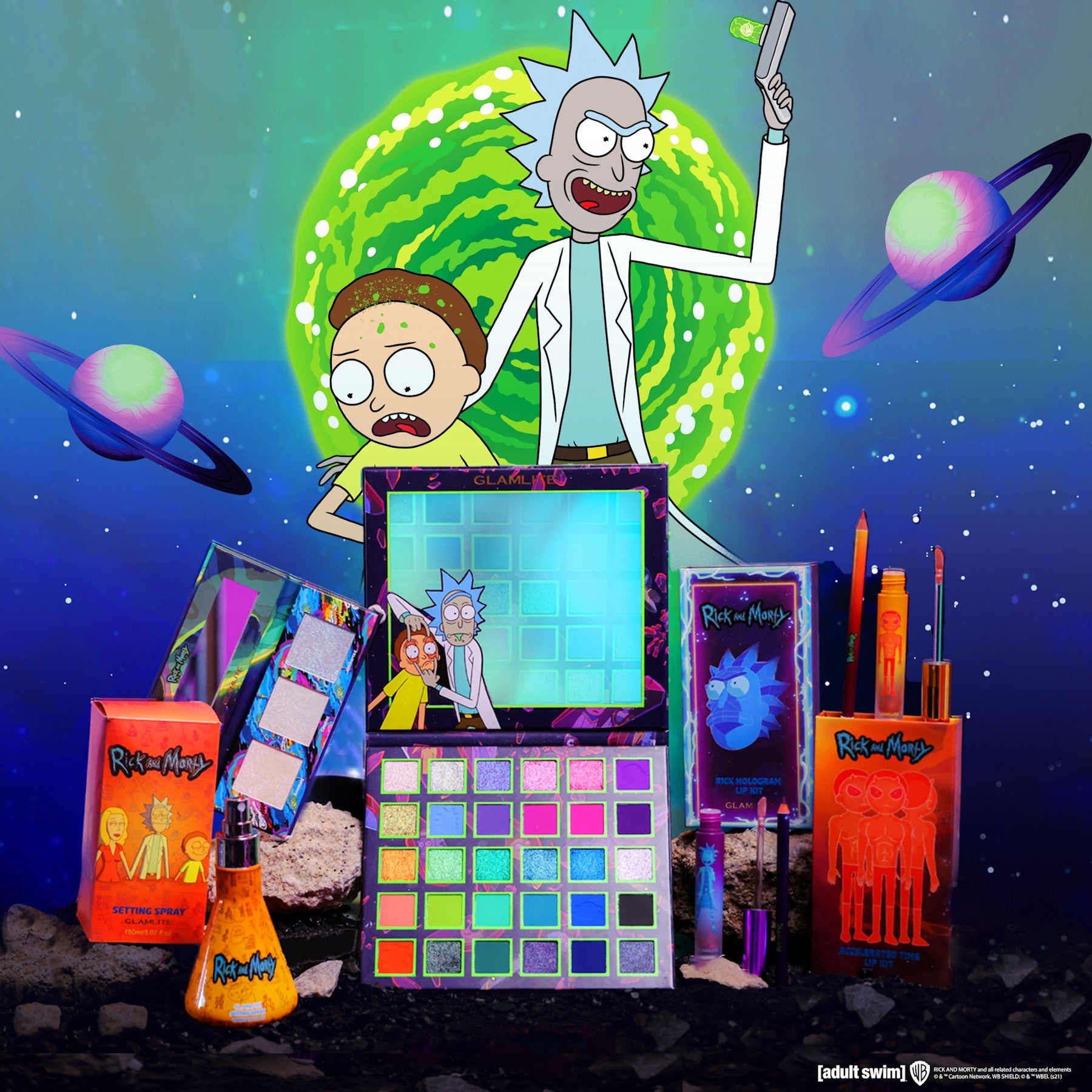 RICK & MORTY 30 COLOR PALETTE