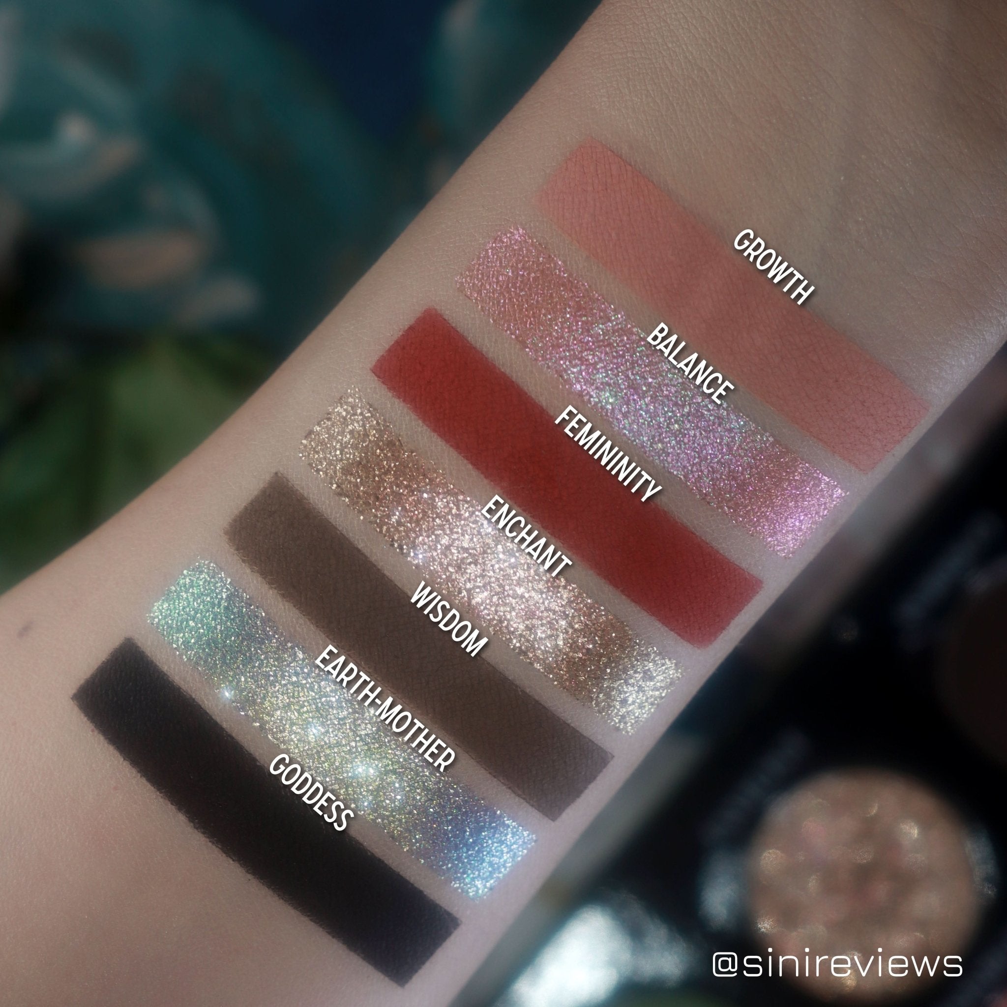 Green Goddess Eyeshadow Palette