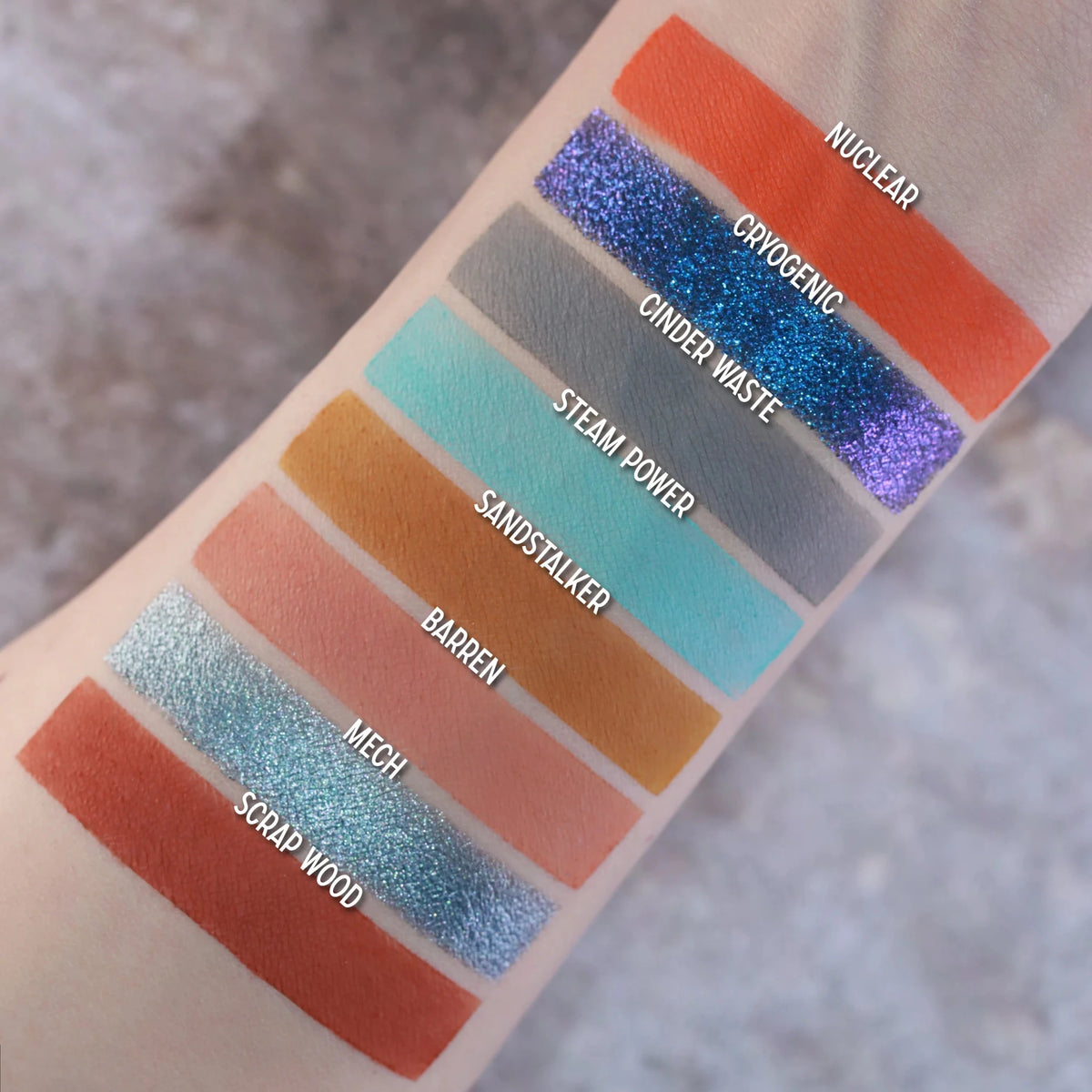 "Wasteland" x ZYEL Magnetic Palette