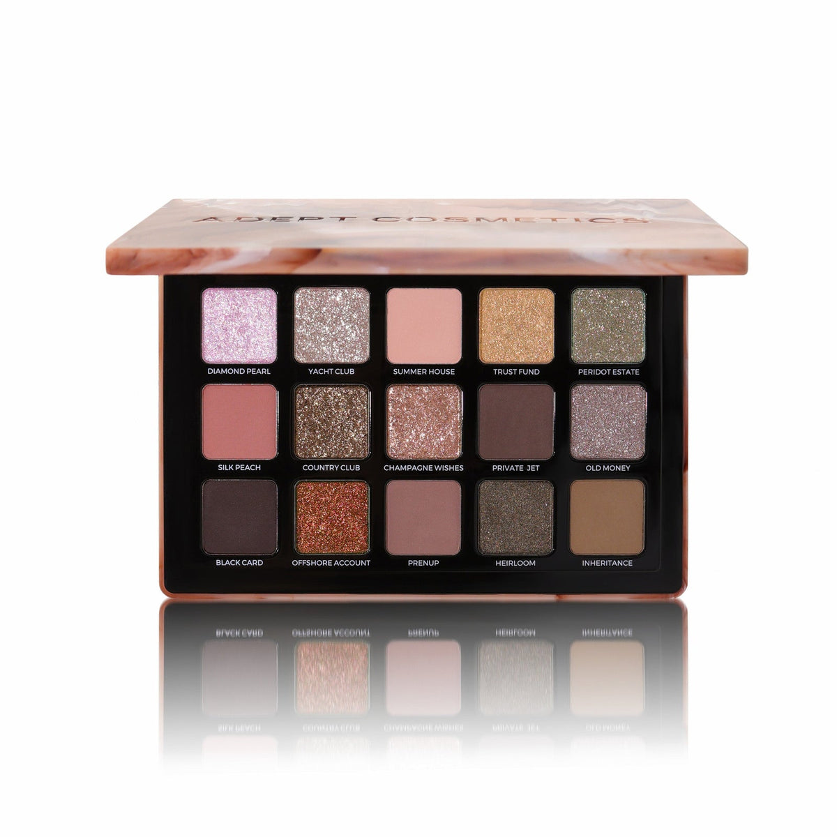 Adept Cosmetics Trophy Wife Palette Detail